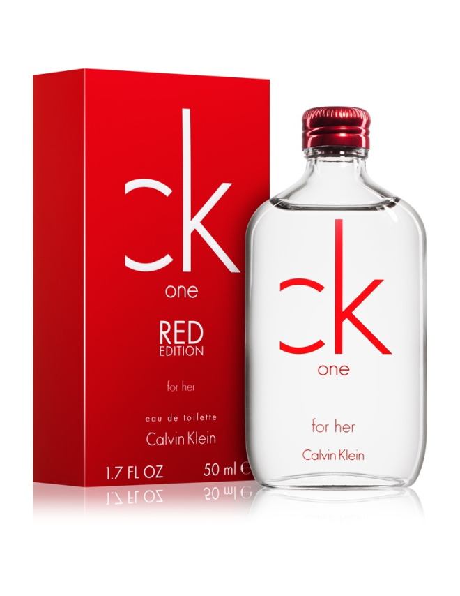 CALVIN KLEIN CK ONE RED FOR HER EDT