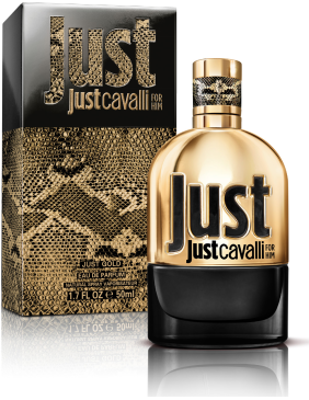 Roberto Cavalli Just Gold For Him woda perfumowana