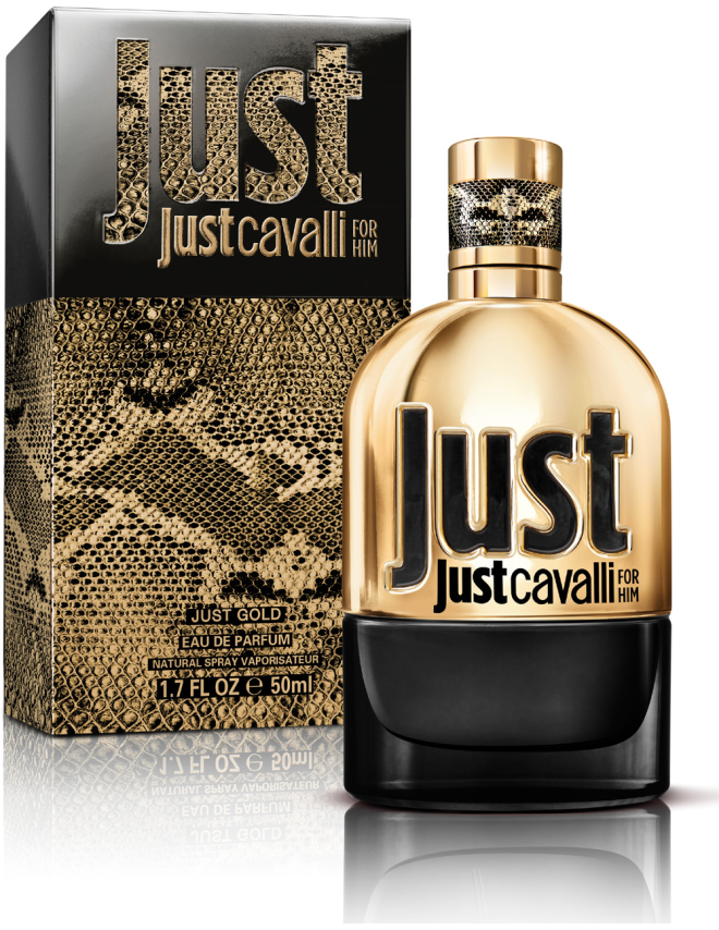 ROBERTO CAVALLI JUST GOLD FOR HIM EDP