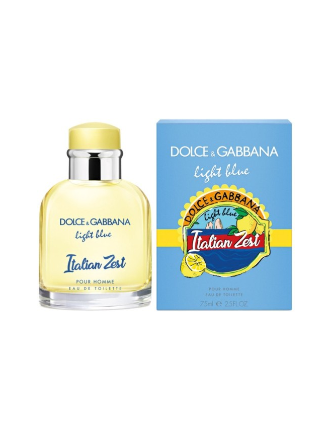 DOLCE & GABBANA LIGHT BLUE POUR HOMME ITALIAN ZEST EDT