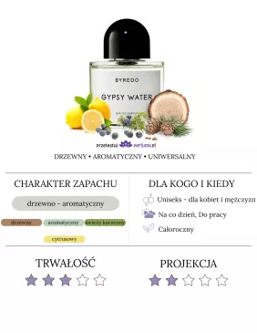 Byredo Gypsy Water woda perfumowana 2