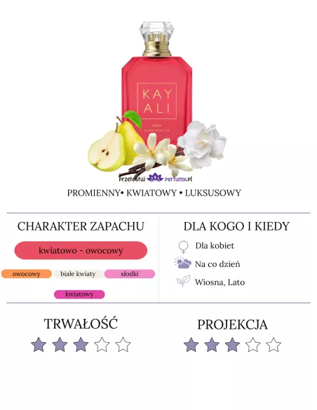 Kayali Eden Plush Pear | 23 woda perfumowana - próbka od 2 ml