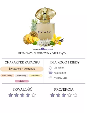 Giorgio Armani My Way Sunny Vanilla woda perfumowana 2