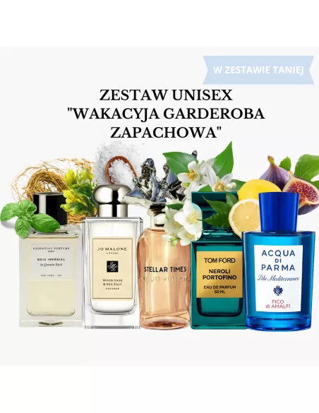 Zestaw Unisex "Wakacyjna Garderoba Zapachowa" - próbki perfum