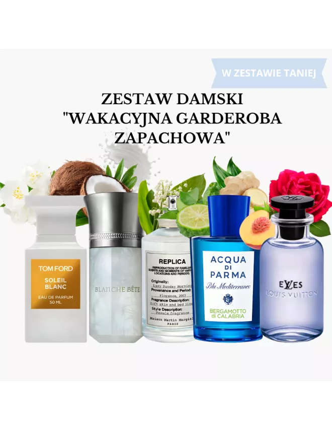 Zestaw Damski "Wakacyjna Garderoba Zapachowa"