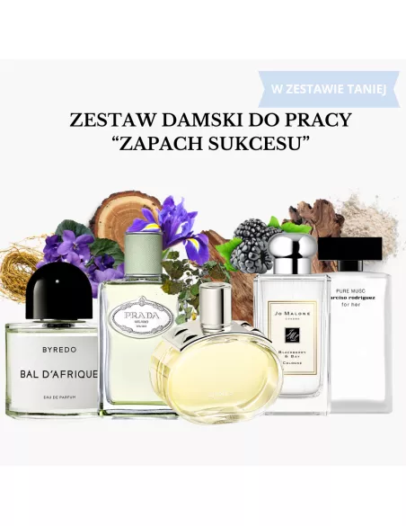 Zestaw Damski Do Pracy "Zapach Sukcesu" - próbki perfum od 2 ml