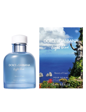 Dolce & Gabbana Light Blue Beauty Of Capri Pour Homme woda toaletowa