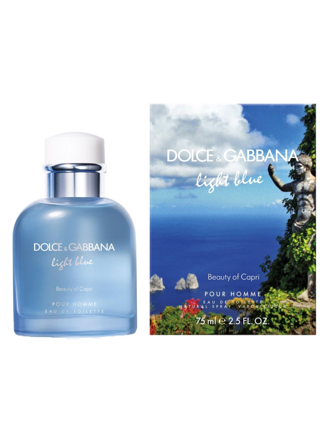 DOLCE & GABBANA LIGHT BLUE BEAUTY OF CAPRI POUR HOMME EDT