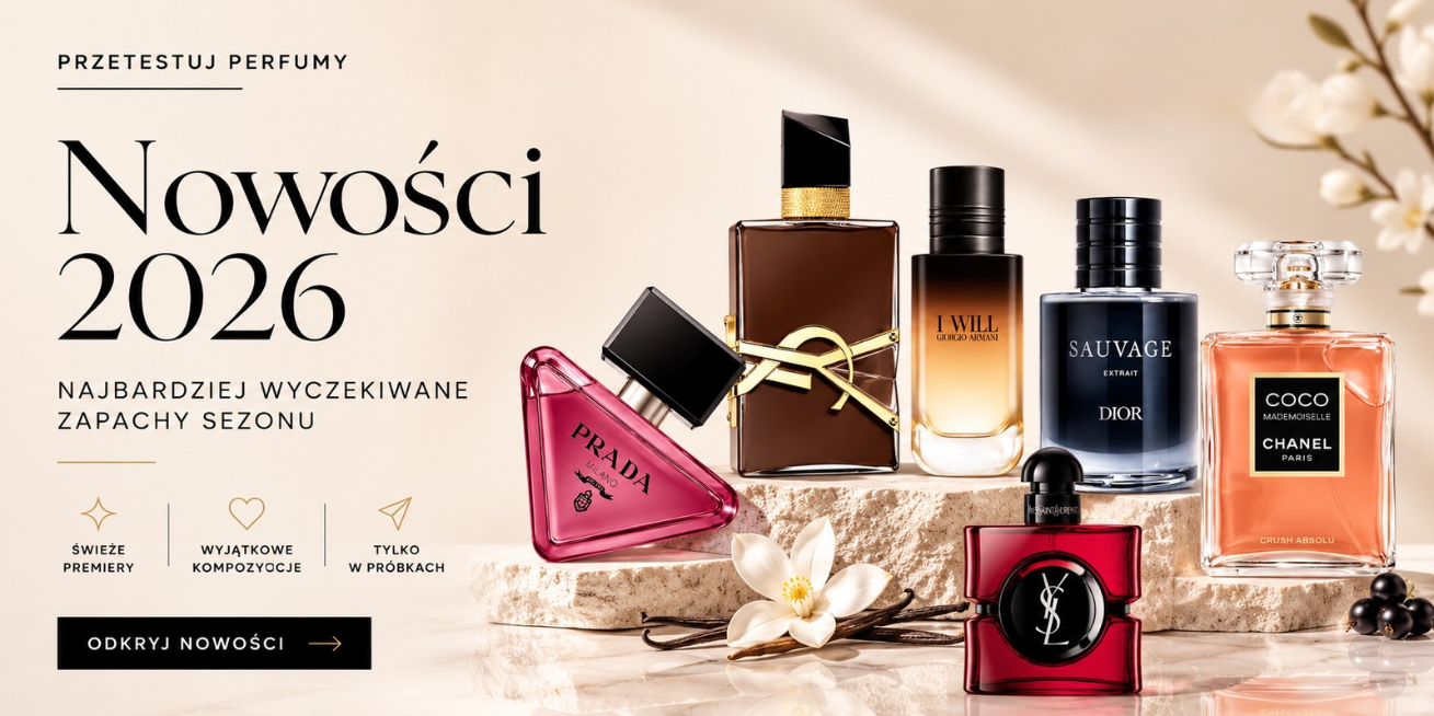 Premiery zapachowe jesień 2026 - nowości perfum w Przetestuj Perfumy